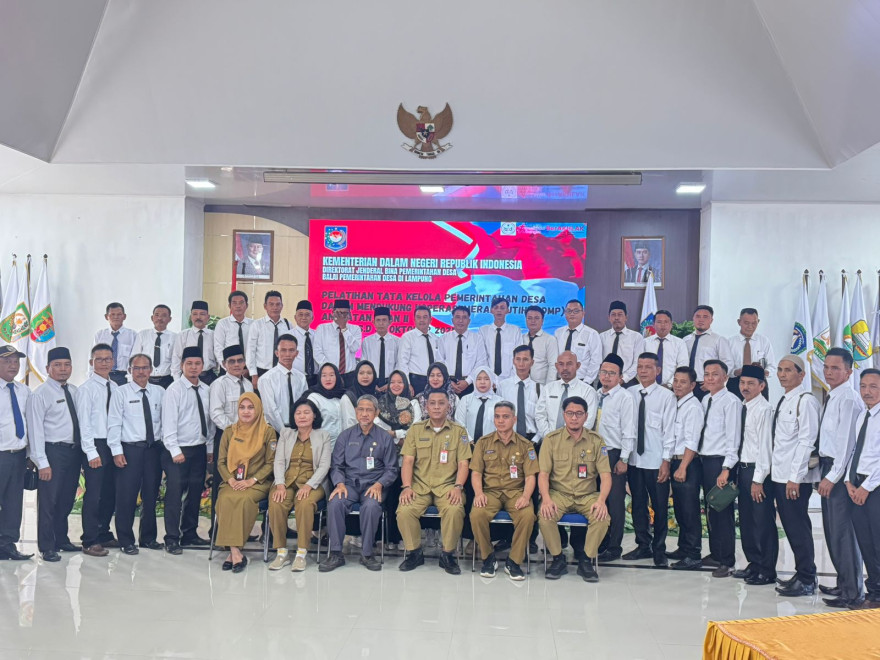 Wujud dukungan Pemerintah dalam Menyukseskan Koperasi Deaa Merah Putih, Pemerintah Desa Mengikuti Pelatihan Tata Kelola Pemerintah Desa dalam Mendukung KDMP